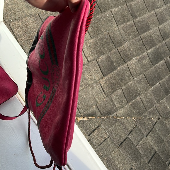 Gucci Drawstring backpack PINK💕 - Picture 13 of 13